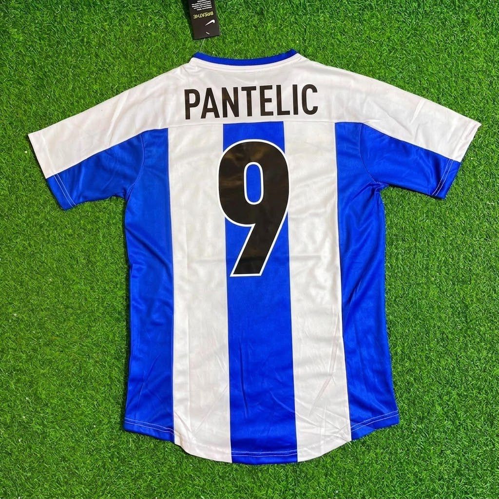 Marko Pantelic Hertha Berlin Commemorative Retro Football Jersey Kit – Back View