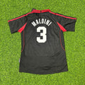 AC Milan 2000-2001 Away Retro Football Jersey – Paolo Maldini #3 – Back View