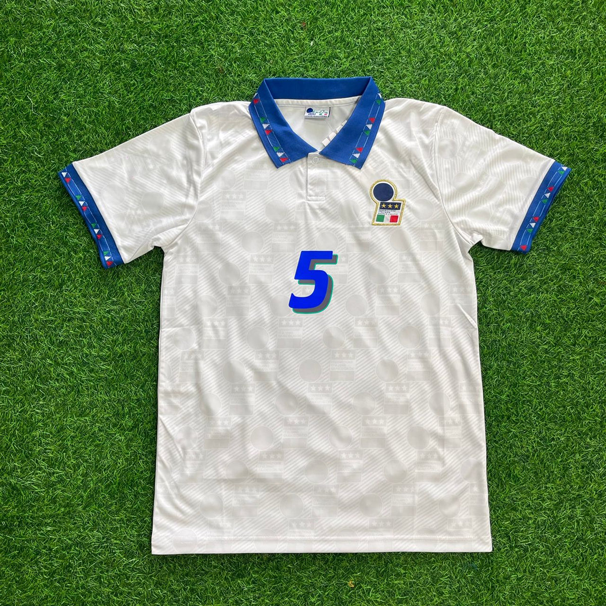 Paolo Maldini Italy 1994 World Cup Retro Jersey – Front View