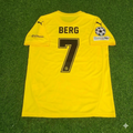 Patrick Berg #7 Bodø/Glimt 2026 New Season Champions League Yellow Jersey – Back View