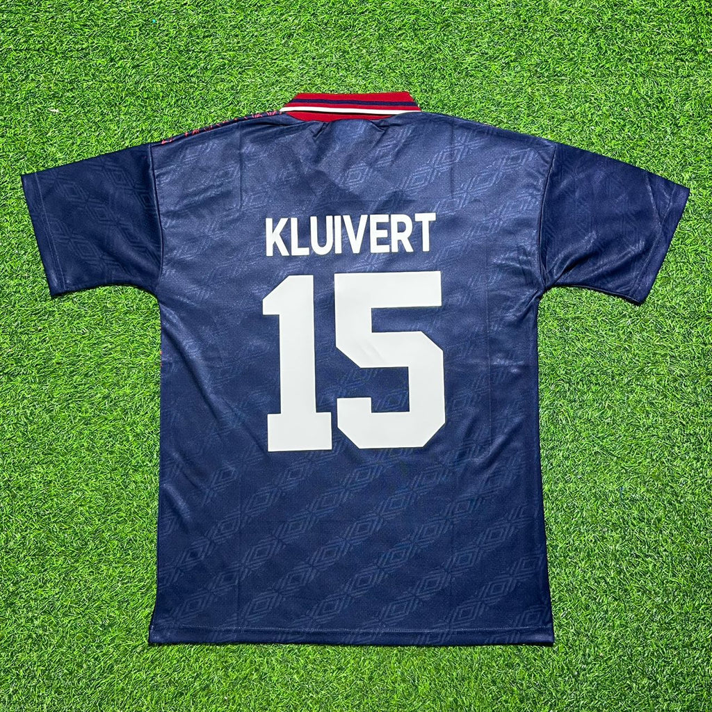 Ajax 1994 1995 Away Retro Football Jersey – Patrick Kluivert #15 – Back View