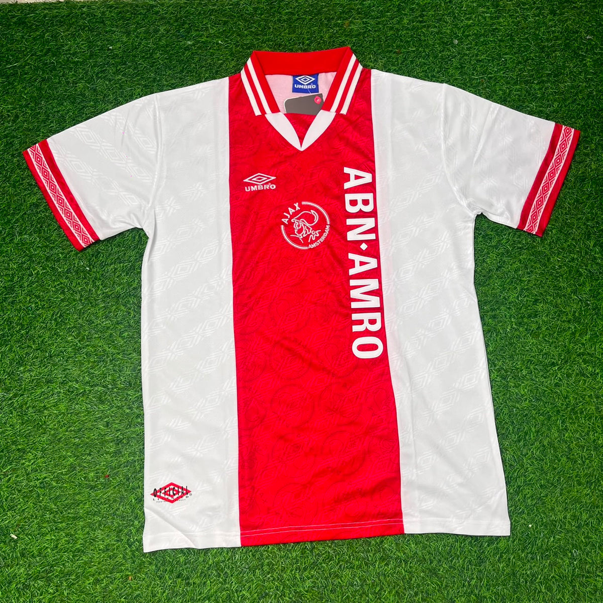 Patrick Kluivert Ajax Retro Golden Printing Jersey – Front View