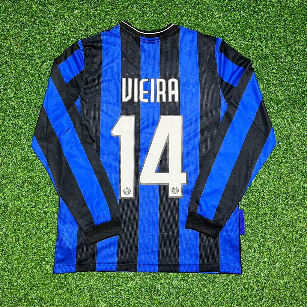 2010 Patrick Vieira- Inter Champions League Final Football Jersey – Back View