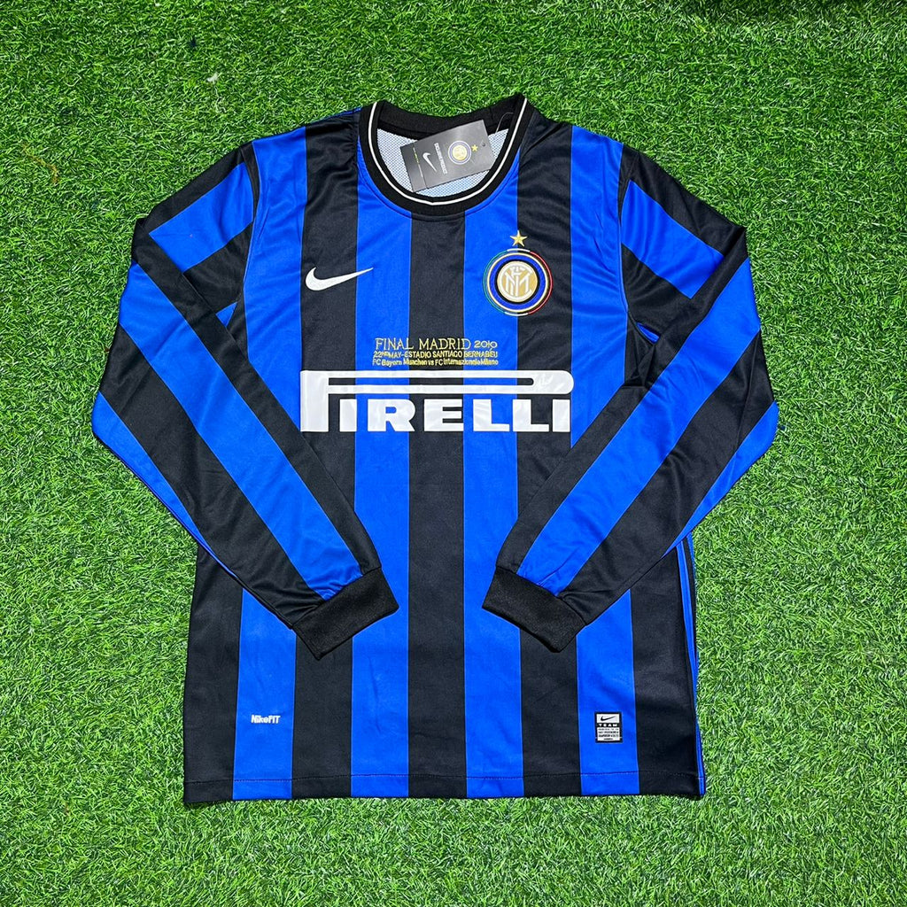 2010 Patrick Vieira- Inter Champions League Final Football Jersey – Front View