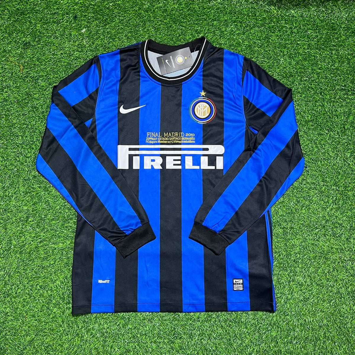 2010 Patrick Vieira- Inter Champions League Final Football Jersey – Front View
