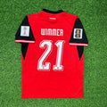 Austria 2026 World Cup Football Jersey – Patrick Wimmer – Back View