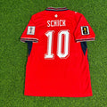 Patrik Schick #10 Czech Republic Czechia 2026 World Cup Football Jersey – Back View