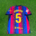 2027 Pau Cubarsi #5 Barcelona Home Football Jersey – Back View
