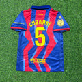 Barcelona 2026 Supercopa de Espana Football Jersey – Pau Cubarsi – Back View