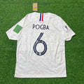 France 2018 World Cup Kit Jersey – Paul Pogba 6- – Back View