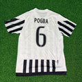 Juventus 2015-2016 Retro Home Football Jersey – Paul Pogba 6- – Back View