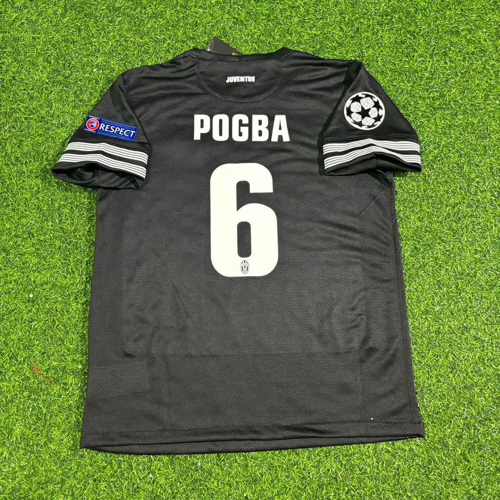 Juventus Home 2012 2013 Season Retro Jersey – Paul Pogba 6- – Back View