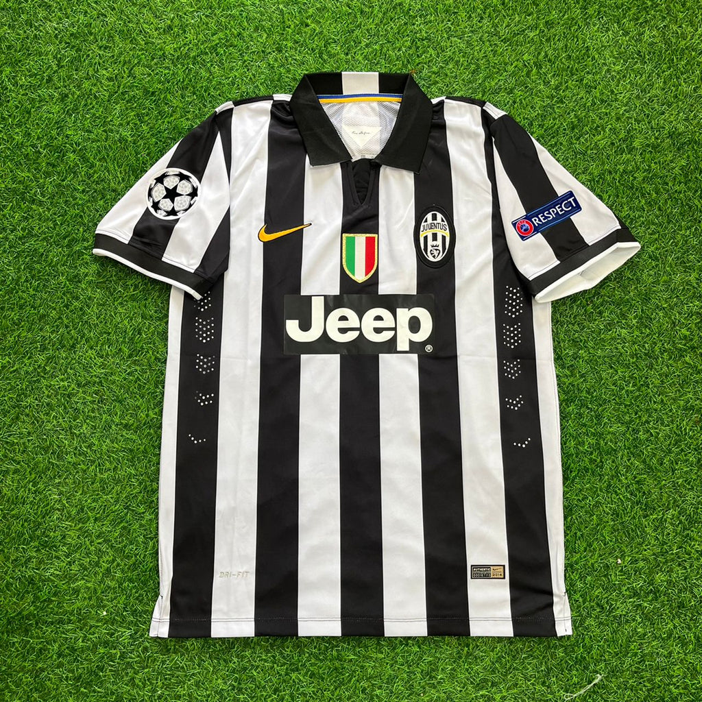 Paul Pogba 6-Juventus 2014 2015 Retro Jersey – Front View
