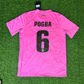Paul Pogba – Juventus Pink 2012/2013 Season Retro Jersey – Back View