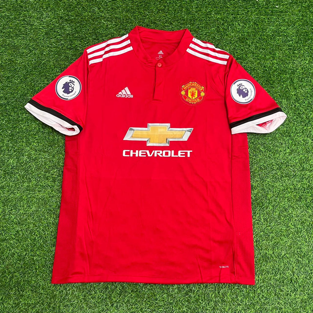Juan Manuel Mata Manchester United 2017/2018 Football Jersey – Front View