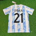 Paulo Dybala - Argentina Retro Kit Jersey – Back View