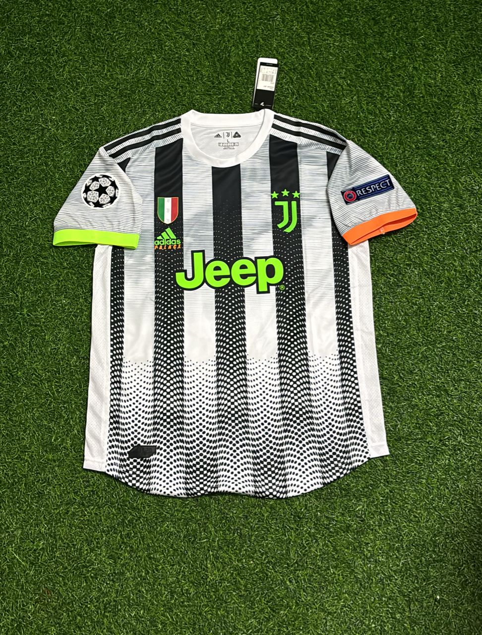 Paulo Dybala Juventus 2019/20 Home Retro Football Jersey – Front View