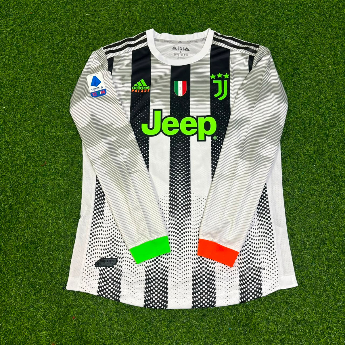 Paulo Dybala #10 Juventus 2019-2020 Long Sleeve Retro Football Jersey – Front View