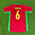 Portugal 1998 World Cup Retro Jersey – Paulo Sousa #6 – Back View