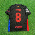 Pedri #8 Barcelona Football Jersey – Back View