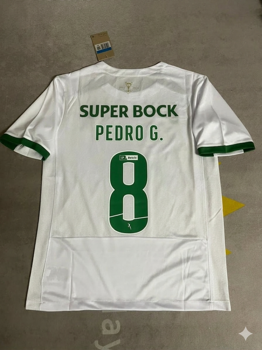 Sporting CP Lisbon Jersey – Pedro Gonçalves 8- – Back View