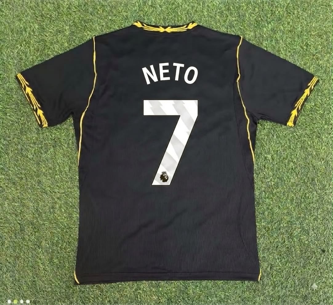 Pedro Neto Chelsea Away 2027 New Season Football Jersey – Back View