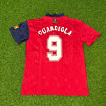 Pep Guardiola Spain Retro 1996 Jersey – Back View