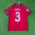 Pepe Portugal EURO 2016 Final Retro Jersey – Back View