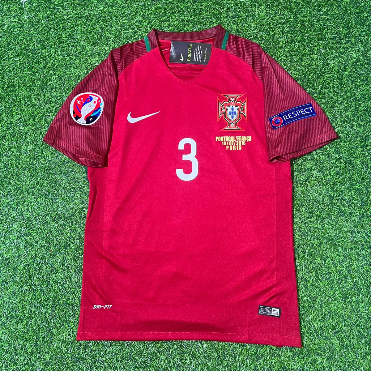 Pepe Portugal EURO 2016 Final Retro Jersey – Front View