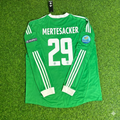 Germany EURO 2012 Long Sleeve Green Retro Football Jersey – Per Mertesacker – Back View