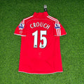 2007/08 Peter Crouch Liverpool Premier League Football Jersey – Back View