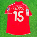 Peter Crouch Liverpool 2007 Retro Football Jersey – Back View