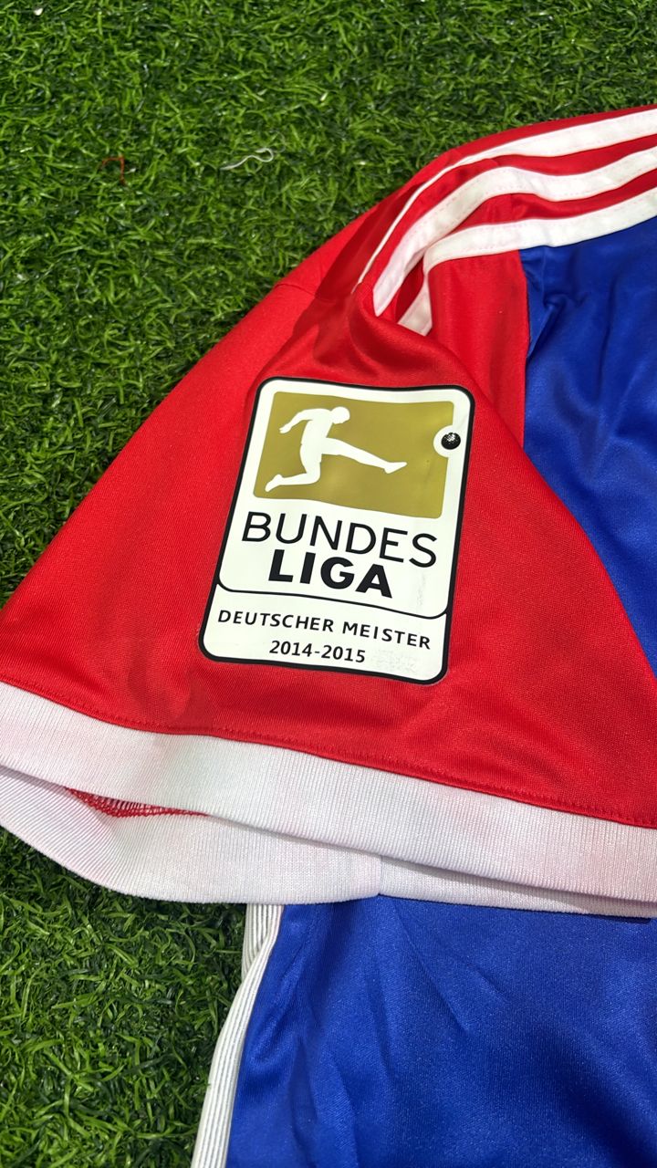 Bayern Munich 2014 2015 Home Retro Patch Jersey – Philipp Lahm #21 – 4