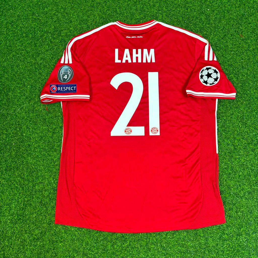 Bayern Munich 2013 Champions League Wembley Final Jersey – Philipp Lahm 21- – Back View