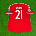 Bayern Munich 2013 Champions League Wembley Final Jersey – Philipp Lahm 21- – Back View