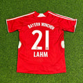 Philipp Lahm Bayern Munich 2007–2009 Retro Football Jersey – Back View