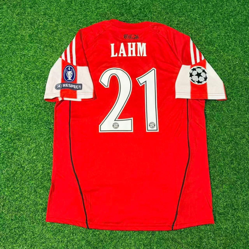 2010/11 Philipp Lahm Bayern Munich Home Football Jersey – Back View