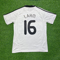 Philipp Lahm Germany EURO 2008 Retro Football Jersey – Back View