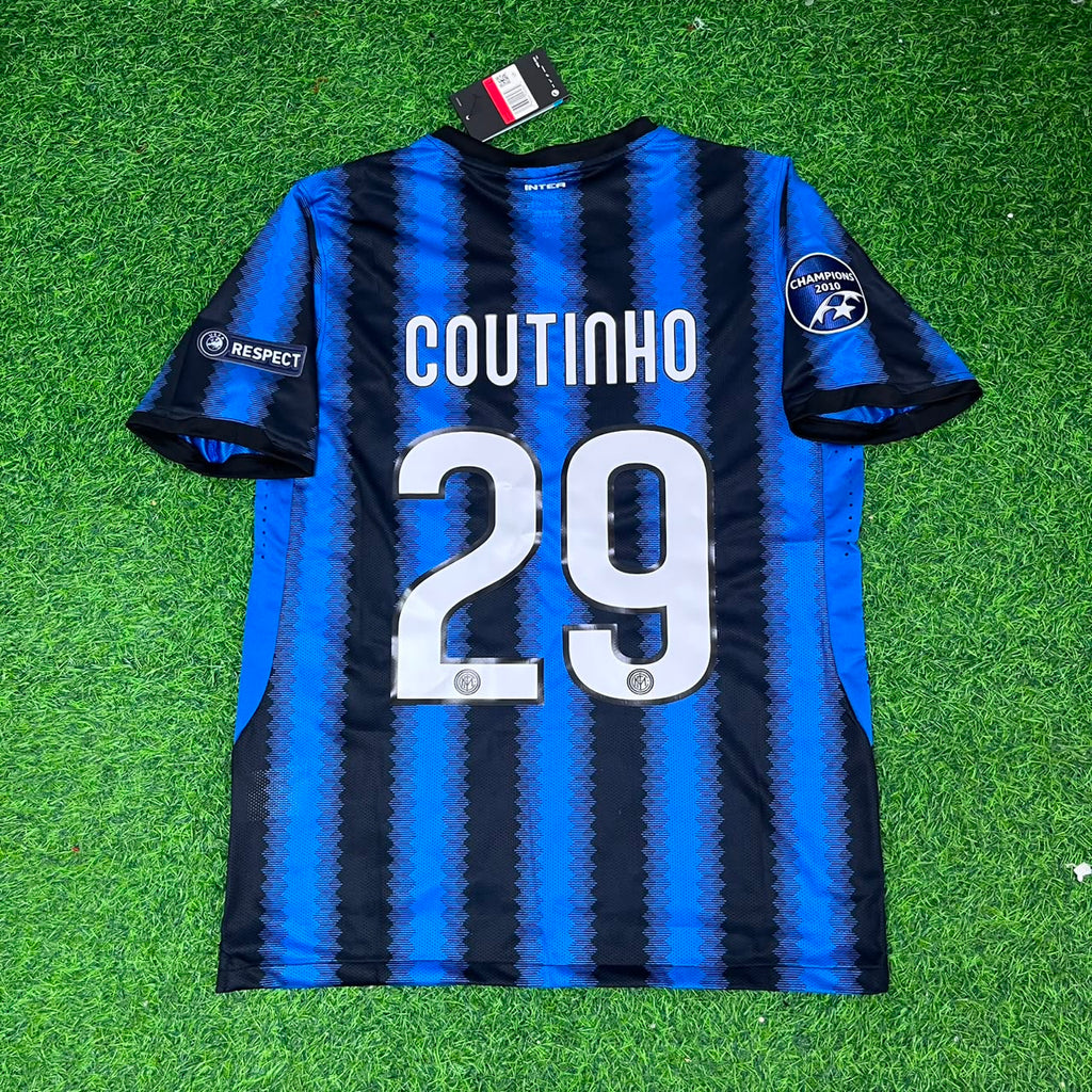 Inter 2011/2012 Football Jersey – Philippe Coutinho – Back View