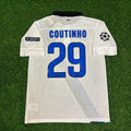 Philippe Coutinho #29 Inter 2011/2012 White Away Jersey – Back View