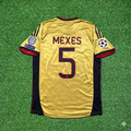 AC Milan 2013 2014 Gold Retro Jersey – Philippe Mexès #5 – Back View