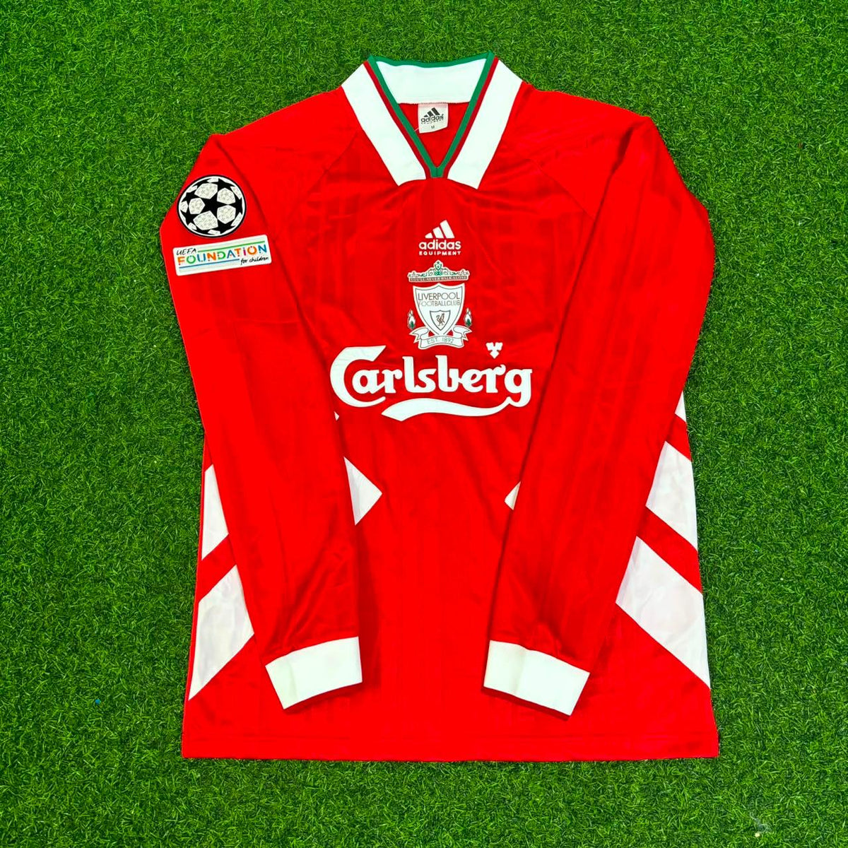 Liverpool Long Sleeve Retro Kit Jersey – Philippe Coutinho – Front View