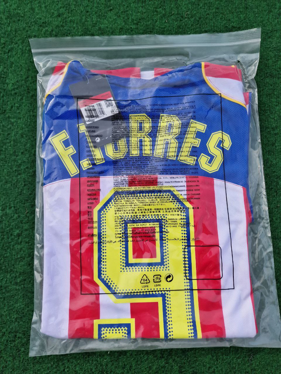 2004/05 Fernando Torres #9 Atlético Madrid Spider-Man Long Sleeve Retro Football Jersey – 6