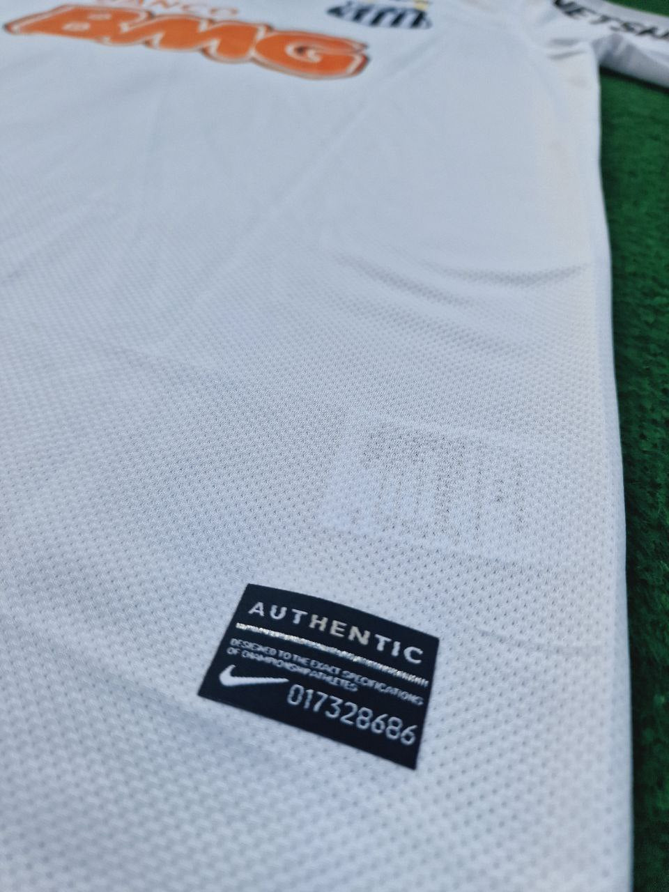 Neymar Jr Santos FC White Retro Football Jersey – 4