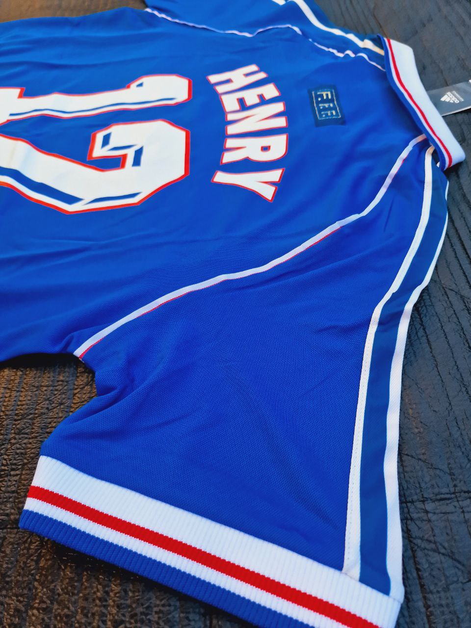 Thierry Henry France 1998 World Cup Retro Football Jersey – 7