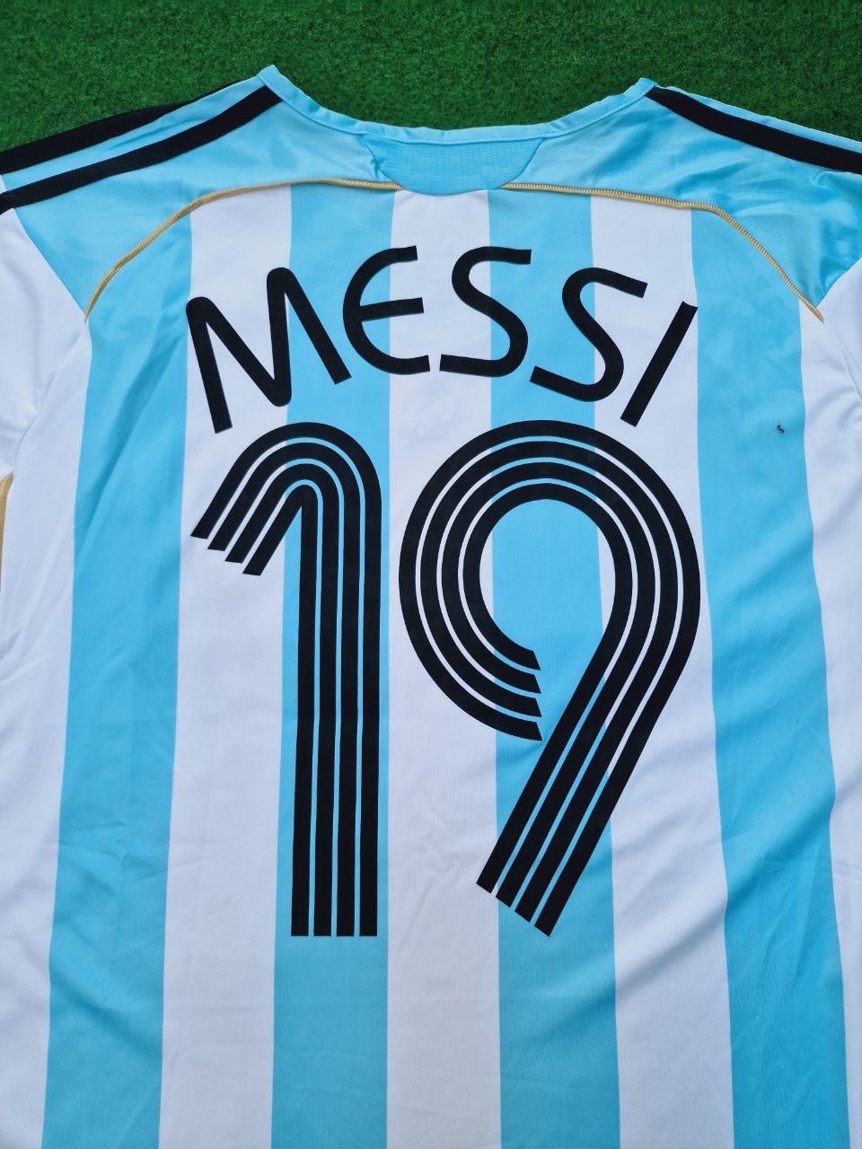 2006 Argentina World Cup Lionel Messi Kids Retro Football Jersey – 7