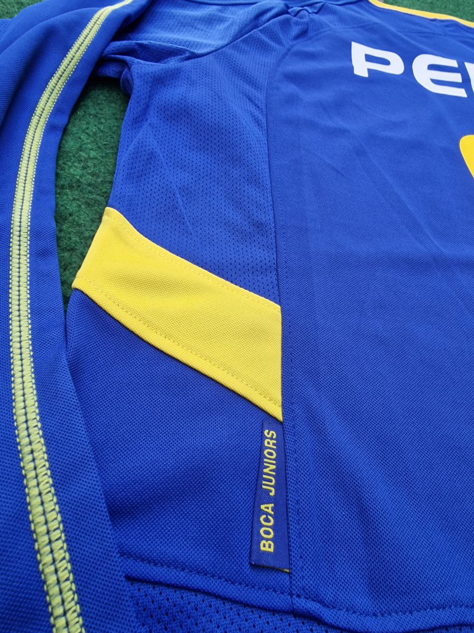 Juan Roman Riquelme Boca Juniors 2003-2004 Long Sleeve Retro Football Jersey – 4