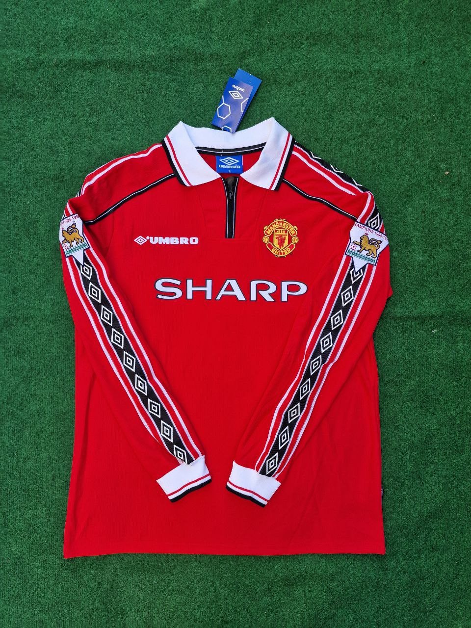 Cristiano Ronaldo 7 - Manchester United Red Long Sleeve Football Jersey – 6