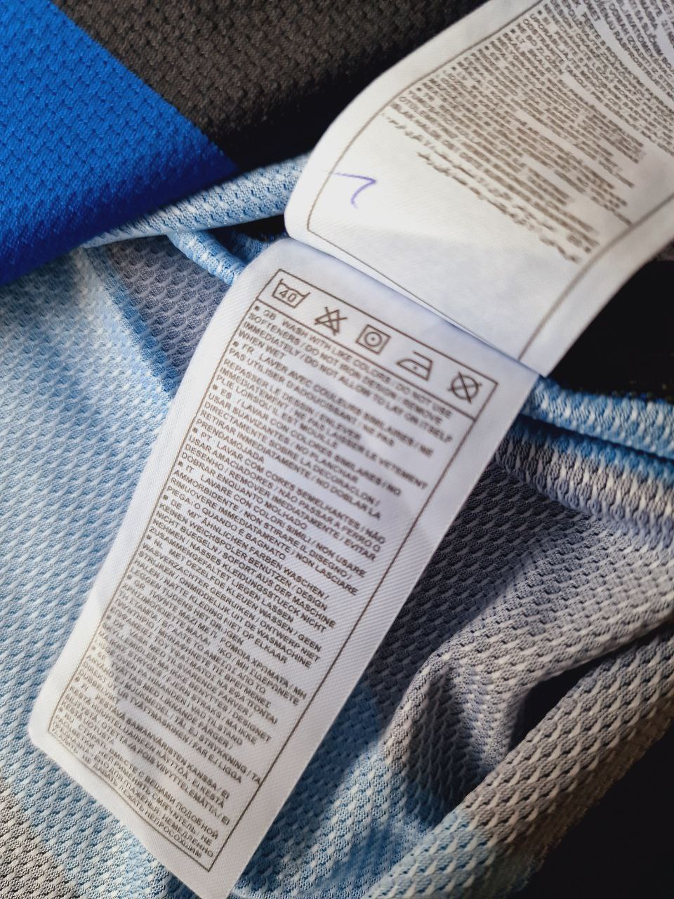 2010 Thiago Motta - Inter Champions League Final Football Jersey – Detailed View