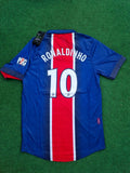 Ronaldinho Gaucho Retro Black Football Jersey Collection – Back View
